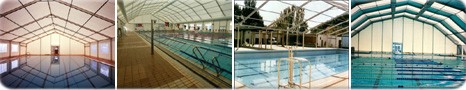 Cubiertas de Lona para Grandes Piscinas